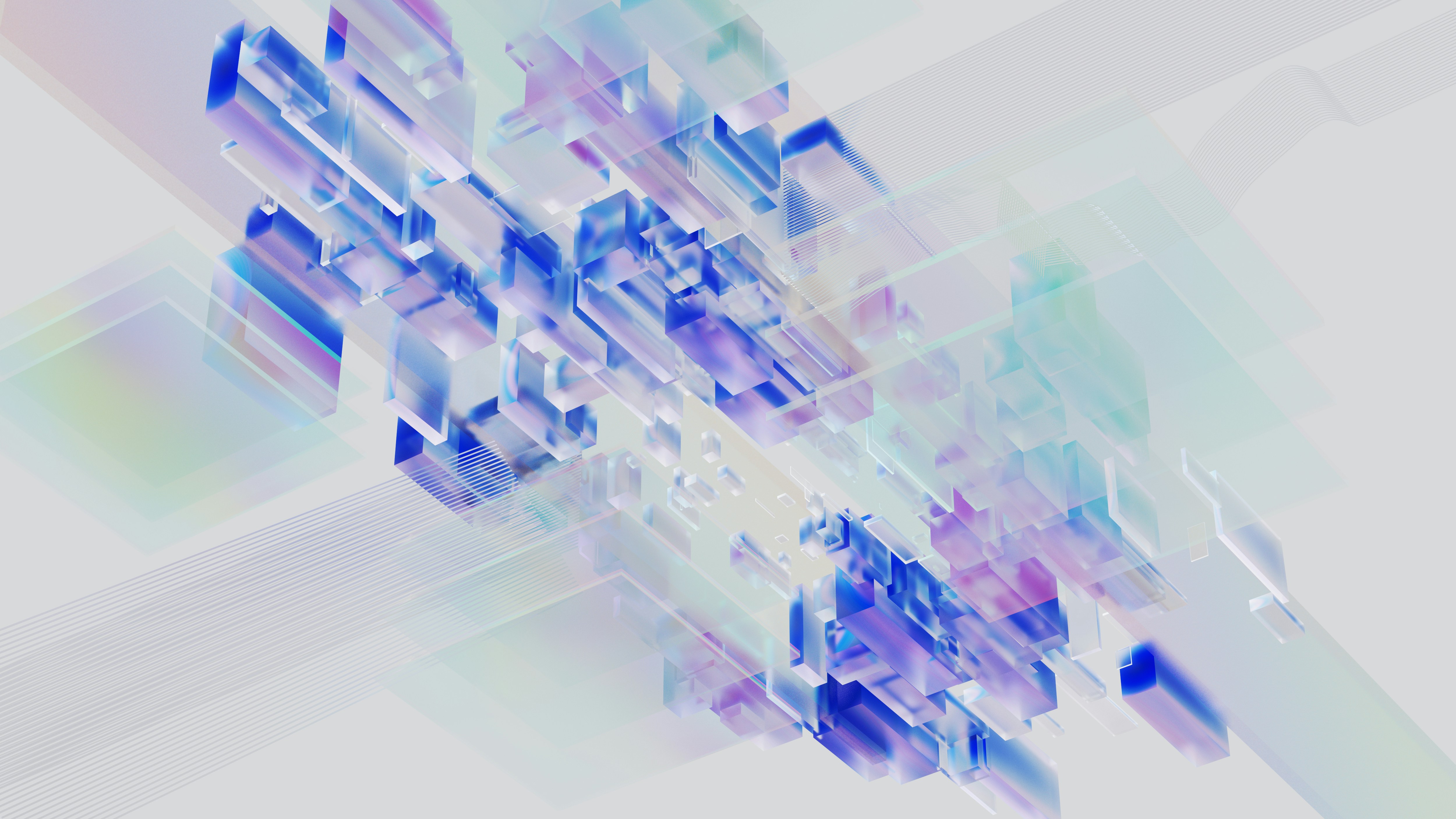 Abstract financial visualization